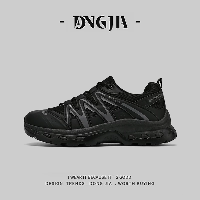 Dongjia Qshoes xuất khẩu giày đi bộ đường dài thể thao thông thường dành cho nam giới, chống trượt và chống mài mòn, giày đi bộ đường dài xuyên quốc gia và giày chạy bộ