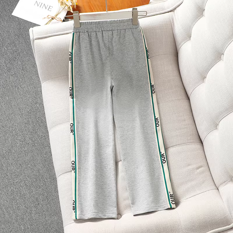 Quần ống rộng hè 2025 cho bé gái, quần thể thao trẻ em thời trang, quần suông mỏng thoáng mát hè cho bé gái