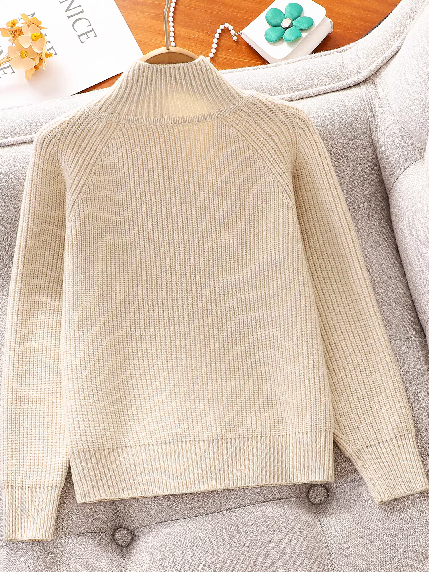 Áo len cardigan bé gái thu đông 2025 kiểu Hàn Quốc mới, chất liệu dệt kim dày dặn dành cho trẻ lớn, áo khoác mùa đông