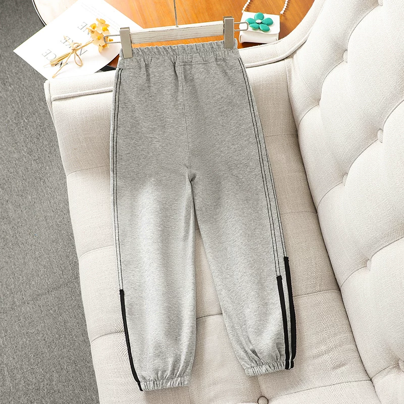 Quần jogger nữ mùa xuân thu 2025 kiểu mới, dáng rộng, quần thể thao nữ, quần thể thao mùa thu cho bé gái lớn