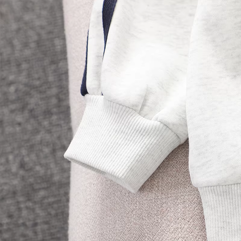 Áo thun bé gái cổ POLO mùa xuân thu, áo lót dài tay mùa xuân 2025 mới cho bé gái lớn