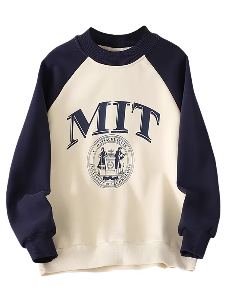 Áo nỉ bé gái mùa đông 2025, quần áo trẻ em mới mùa thu đông, áo lót lông cừu thời trang, áo dày giữ ấm cho bé gái lớn