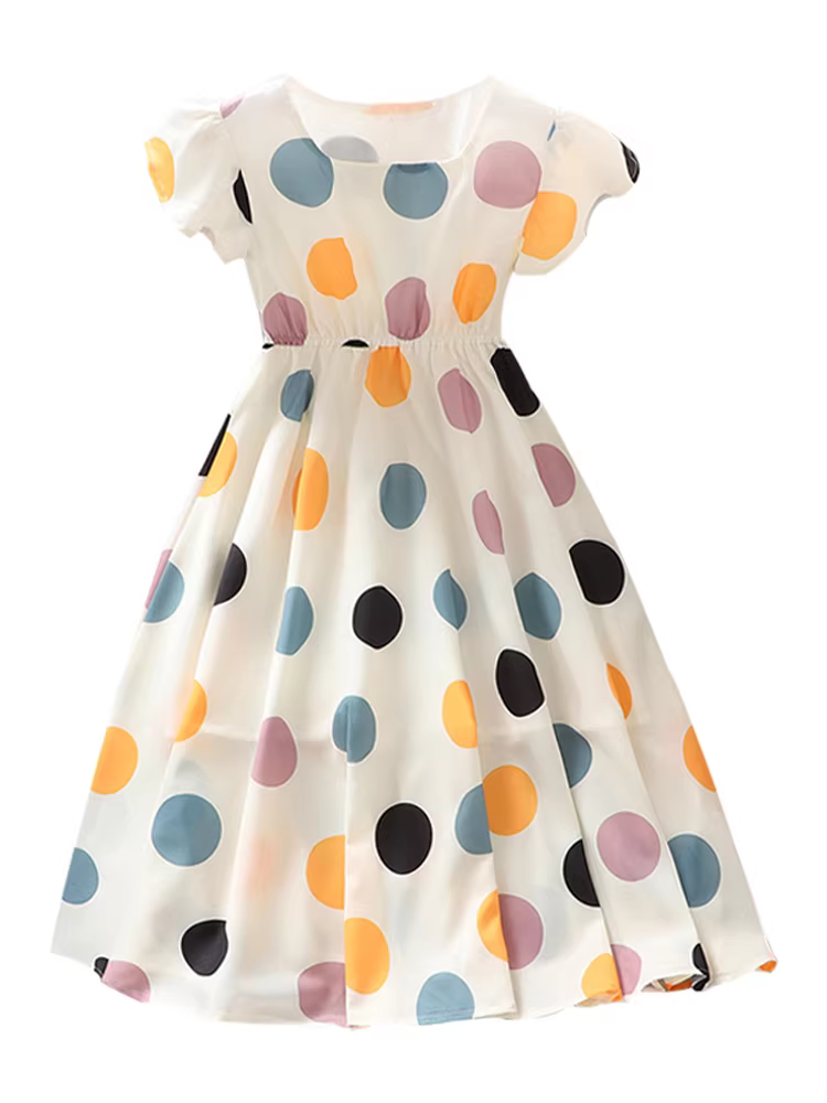 Váy bé gái, váy dài mùa hè, quần áo trẻ em mới, váy đi biển, váy voan mùa hè, váy công chúa mỏng cho trẻ em lớn