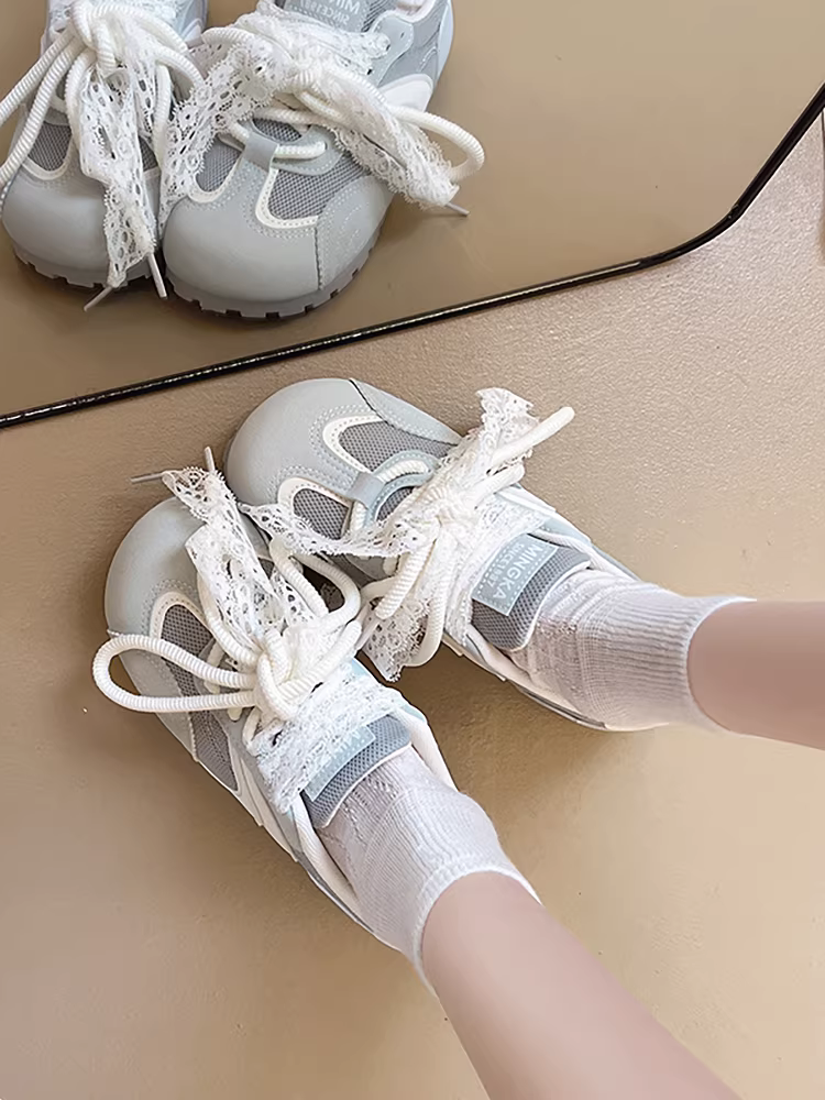 Giày thể thao đế bằng Nanzai retro Đức dành cho nữ, mẫu mới thu đông 2025, đa năng, nhẹ, phong cách thường ngày