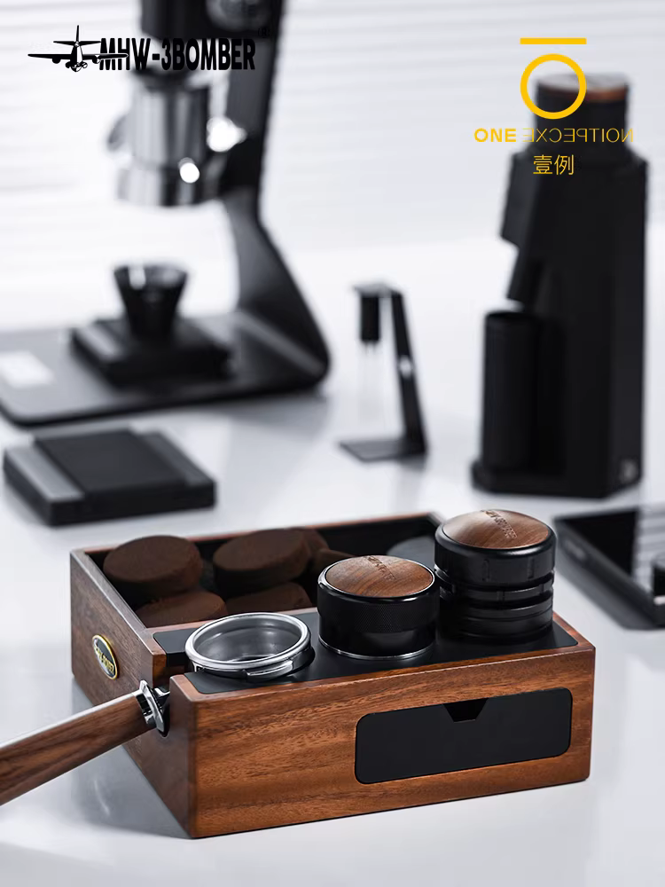 Giá đỡ đa năng MHW cho hộp đựng bã cà phê, tay cầm, giá đỡ pha cà phê tại nhà, giá đỡ tamping, ngăn kéo đựng đồ