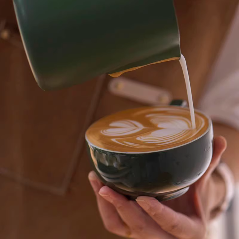 Airflow AIRFLOW đối lưu cốc cà phê dập nổi cốc gốm sứ Saita cốc chuyên nghiệp latte art cốc cà phê 240ml