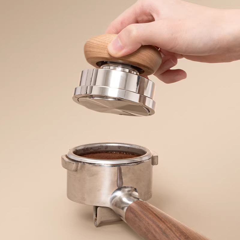 Bộ dụng cụ pha cà phê Ý Taimo Mushroom Series: Kim pha cà phê, dụng cụ phân phối bột cà phê bằng trọng lực, máy ép cà phê áp suất không đổi