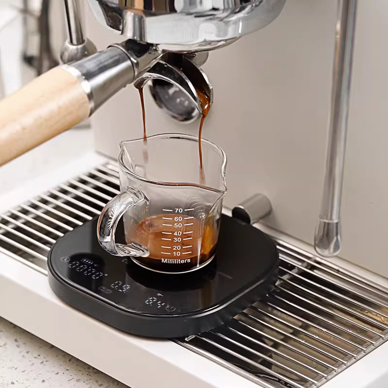 Cà phê cộng với cân điện tử chuyên dụng Data Master Pro, cân cà phê kỹ thuật số, cân hạt cà phê pha thủ công kiểu Ý, đồng hồ hẹn giờ Arc