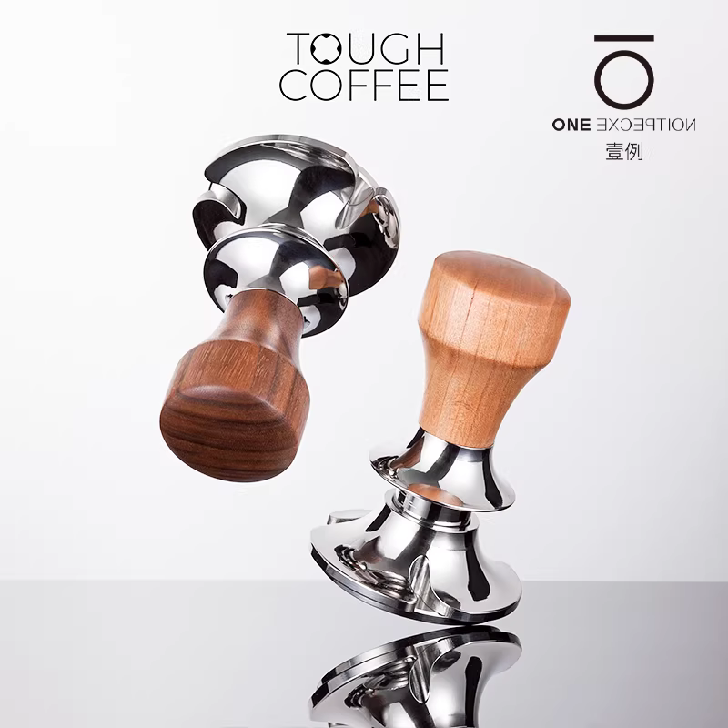 Cà phê cứng đầu như một dụng cụ nén: Búa bột lực không đổi, điều chỉnh độ lệch áp lực, kiểu bom 58mm.