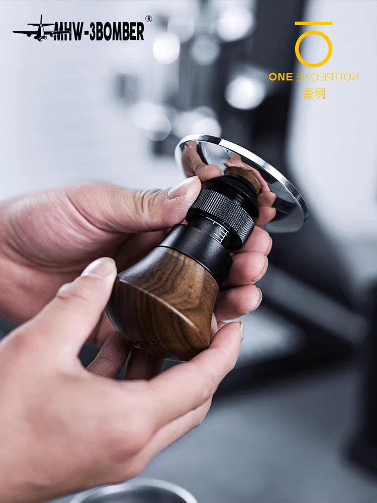 Máy ép cà phê áp suất không đổi ngang Bomber MHW, máy ép cà phê espresso có thể điều chỉnh áp suất, áp suất ổn định cho cà phê cứng đầu.