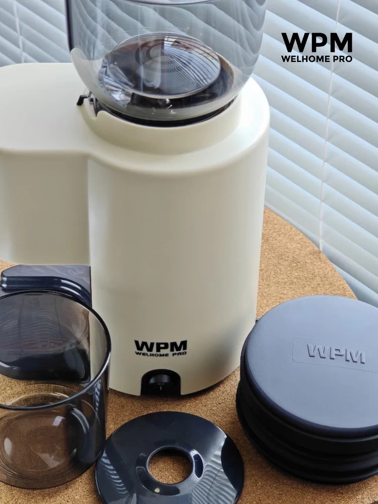 Máy xay cà phê điện thủ công kiểu Ý Welhome ZD-10T17N dùng trong gia đình, máy xay hạt cà phê bạn thân
