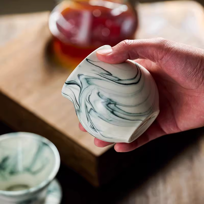 Brewista&YearnTour hợp tác sản xuất cốc lọc bánh gato gốm sứ kiểu Trung Hoa, cốc pha cà phê thủ công, cốc nếm cà phê