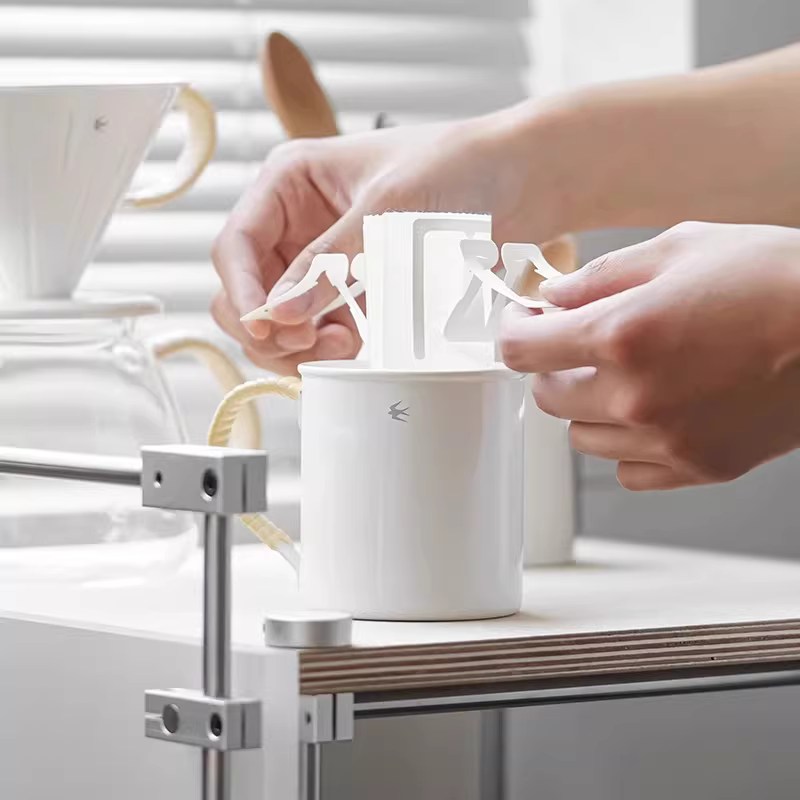 Túi lọc cà phê nhỏ giọt Yanin nhập khẩu Nhật Bản, giấy lọc cà phê pha tay, lưới lọc cà phê, túi lọc Kalita