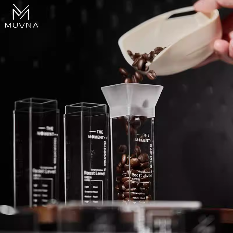 Khay cân điện tử MUVNA, khay đựng cà phê espresso pha thủ công, khay cân hiển thị trọng lượng hạt cà phê, khay pha trà, cân thông minh