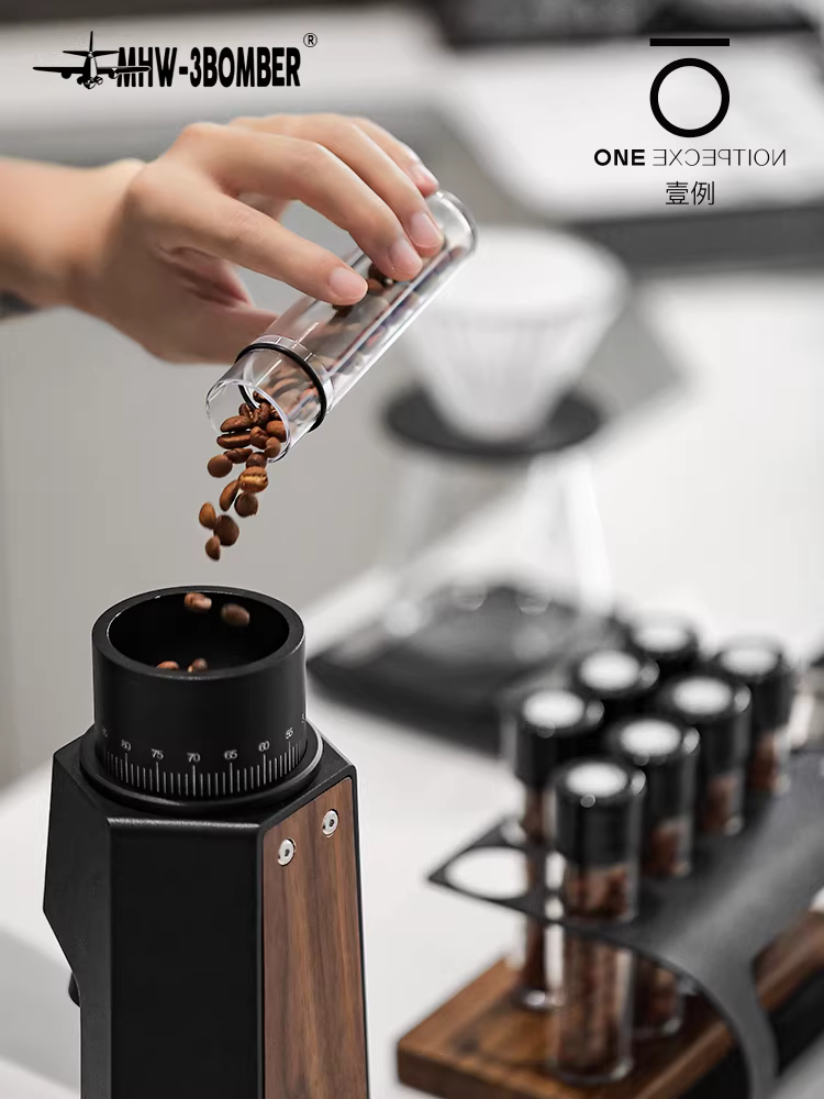 Bộ bình đựng cà phê hạt MHW, bình năng lượng, hộp đựng di động, kín hơi, van xả một chiều, Kona