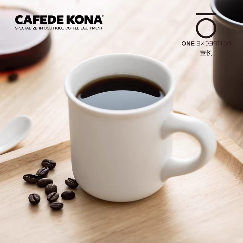 CAFEDE KONA cốc cà phê gốm sứ Nhật Bản đơn giản Mỹ latte trà treo tai kinto