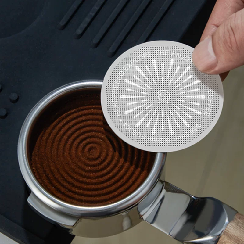 Máy pha cà phê Hero hệ thống cấp nước phụ 51~58 tay cầm tấm lọc từ tính nung kết tấm lọc chiết xuất từ tính Spicy Mom Slayer