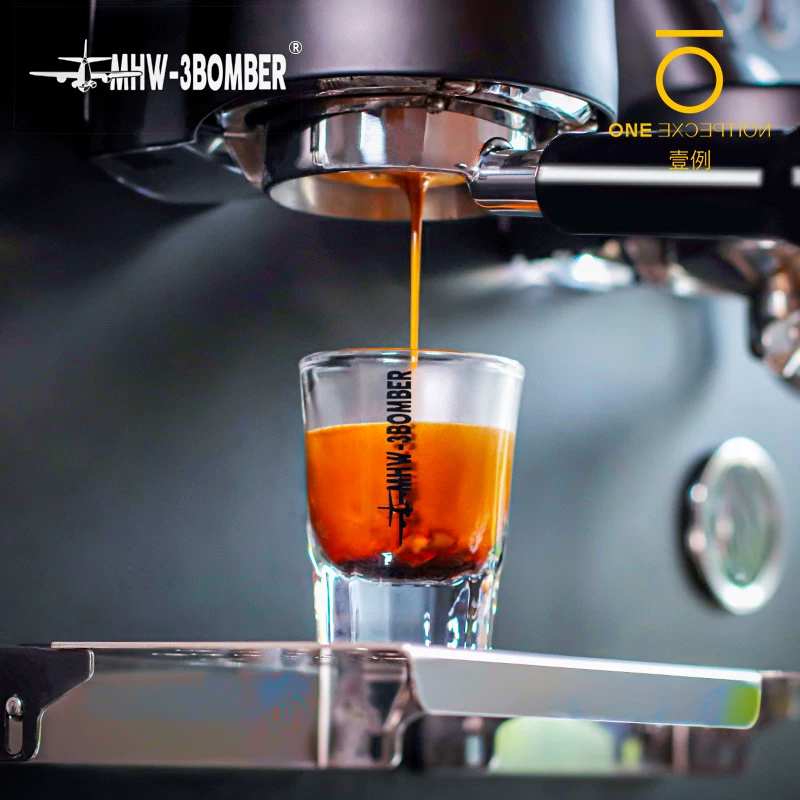 Cốc đong cà phê MHW Bomber, ly shot có vạch chia 50ML, cốc espresso, cốc hình viên đạn