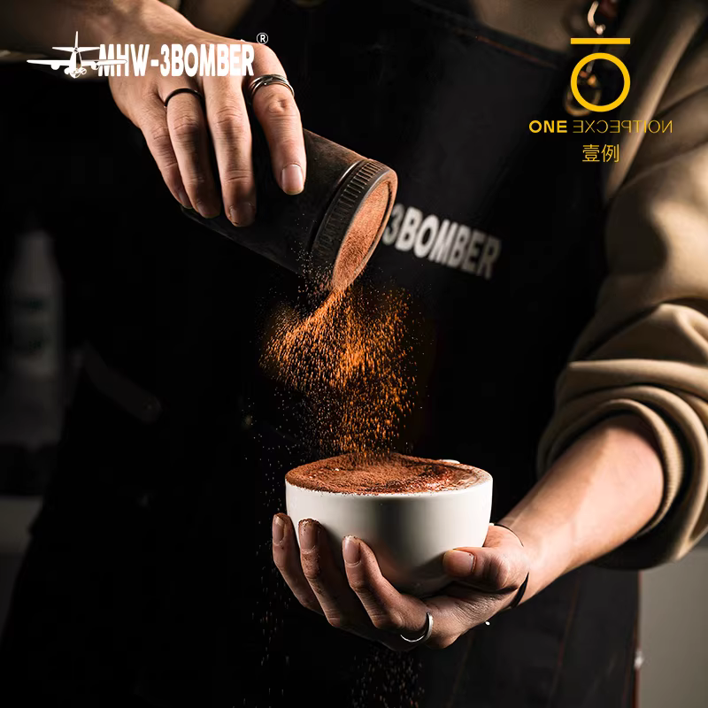 Bình đựng bột đa năng MHW, dụng cụ rây bột matcha, bột ca cao, đường, dụng cụ rây bột, dụng cụ làm bánh mì, bình rắc bột trong bếp