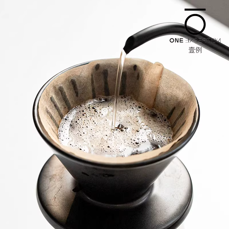 CAFEDE KONA Giấy lọc cà phê nhập khẩu Nhật Bản Giấy lọc nhỏ giọt V60, giấy lọc nhỏ giọt dạng chữ V nguyên chất từ bột gỗ dùng cho gia đình anh hùng