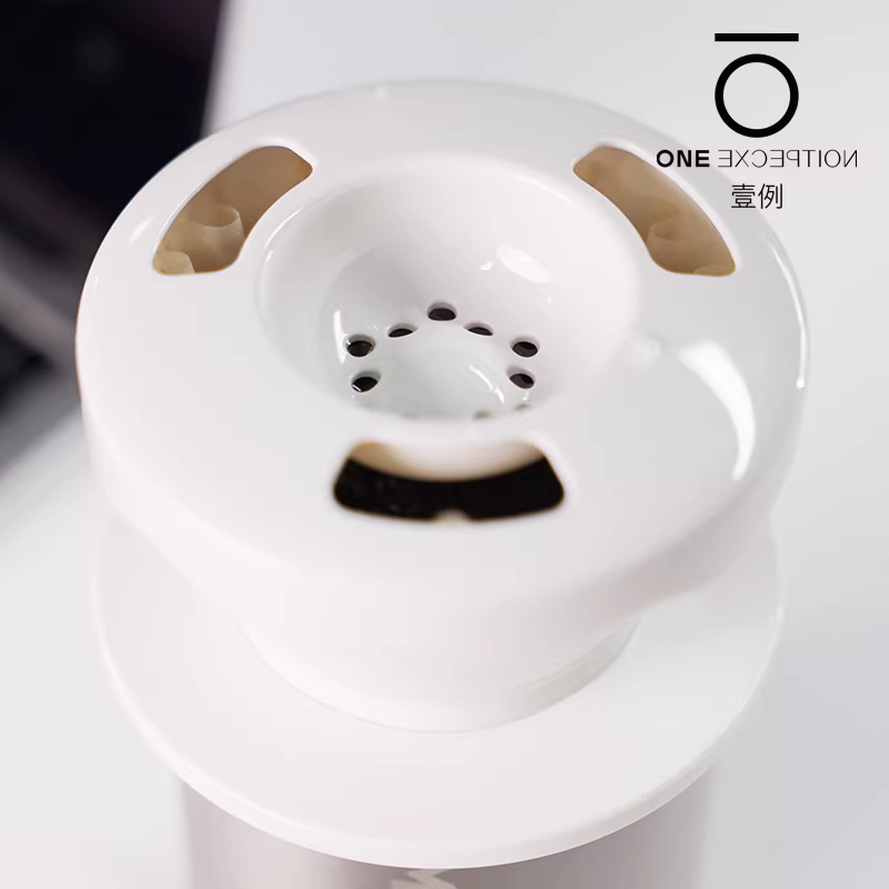 Cốc lọc cà phê nhỏ giọt LilyDrip, bộ lọc cà phê nhỏ giọt Lily, cốc lọc cà phê nhỏ giọt với thiết kế bánh kem màu vàng