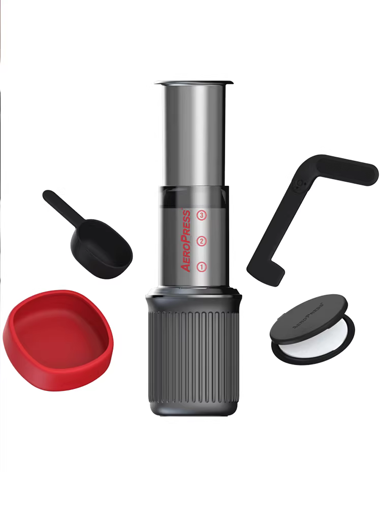 Aeropress American Aeropress Go Máy pha cà phê ép tay thế hệ thứ 5 kiểu Ý Bình pha cà phê kiểu Pháp Bình pha cà phê pha tay đậm đặc