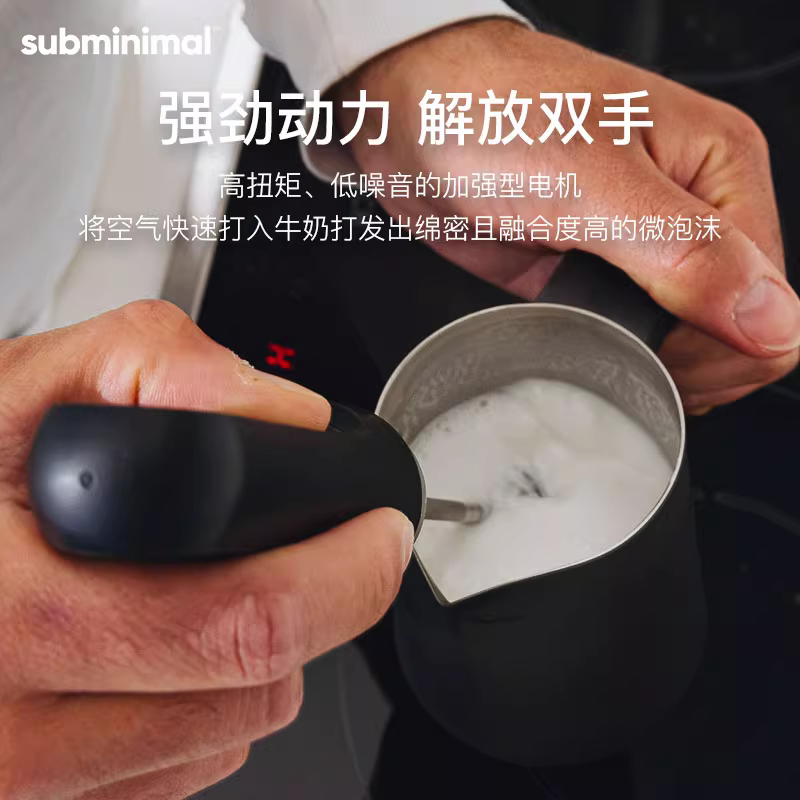 Máy tạo bọt sữa cầm tay siêu nhỏ nanofoamer V2, điện, sạc lại được, di động