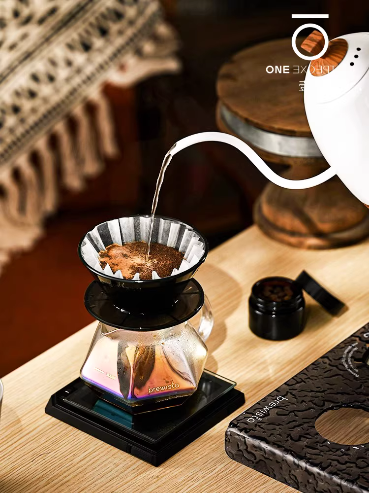 Bình lọc cà phê Brewista Magic Cube, pha cà phê thủ công V60, kiểu bánh, có đế từ thay thế được, không giới hạn