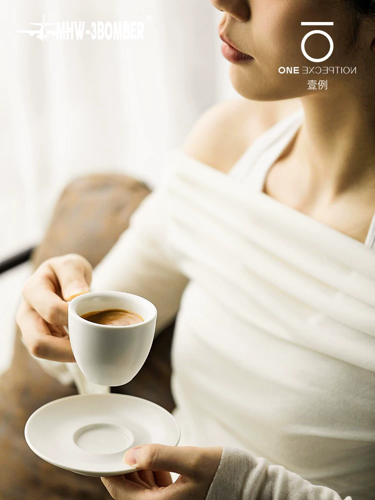 Bomber MHW tách cà phê espresso pha thủ công/cốc nhỏ kiểu Ý tách cà phê espresso bằng gốm sứ tách trà