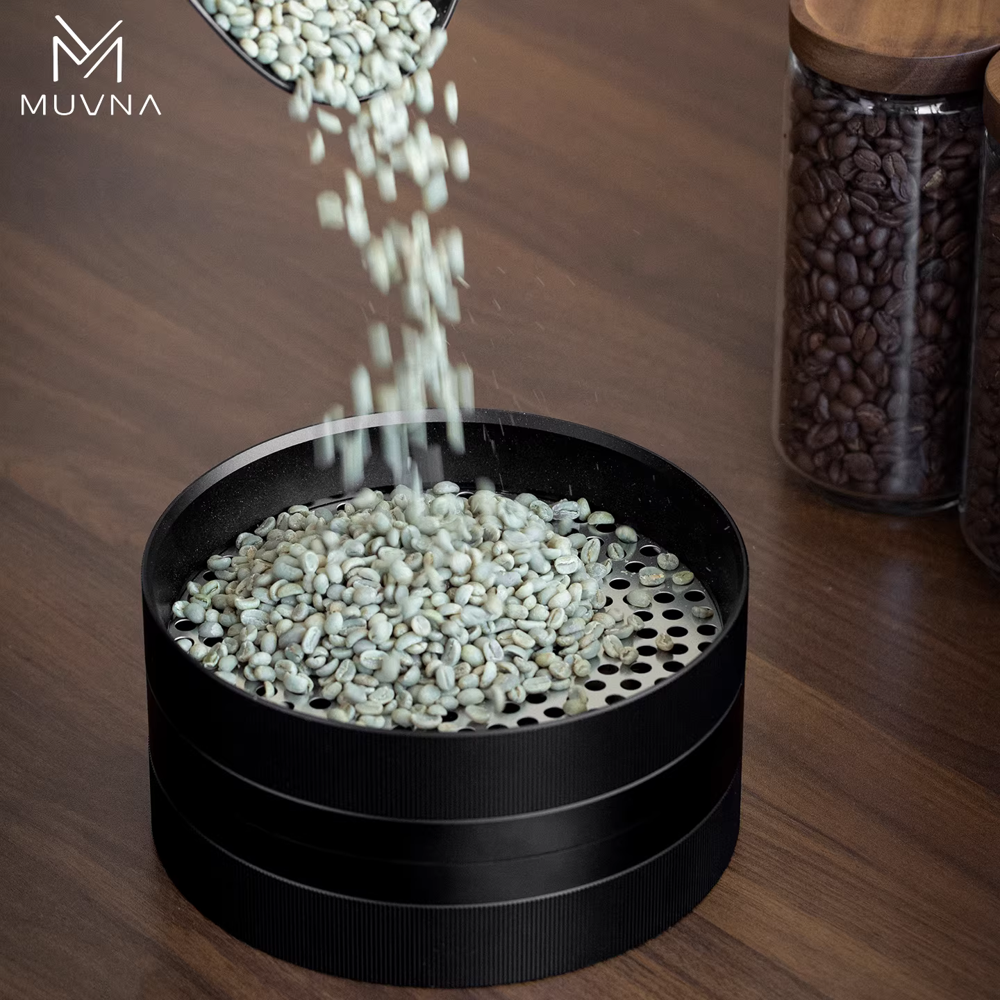 Máy phân loại cà phê MUVNA, tấm sàng phân loại, tấm sàng phân loại hạt cà phê xanh, bộ lọc phân loại, thiết bị rang xay