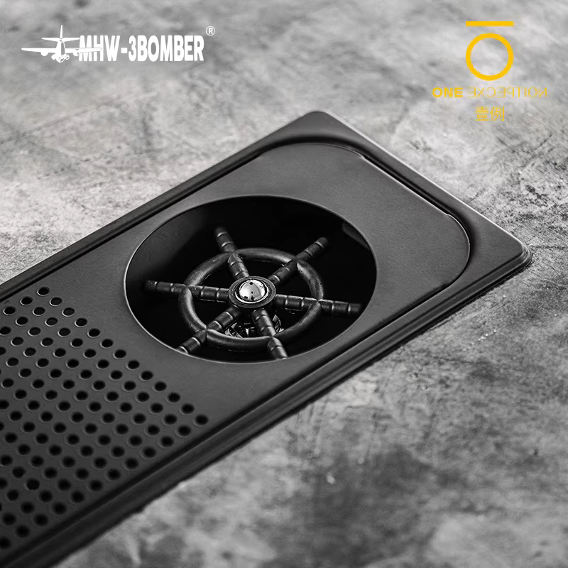 Máy rửa ly tự động tích hợp vòi rửa áp suất cao cho quầy bar, quán cà phê, trà sữa MHW Bomber, có lưới lọc.