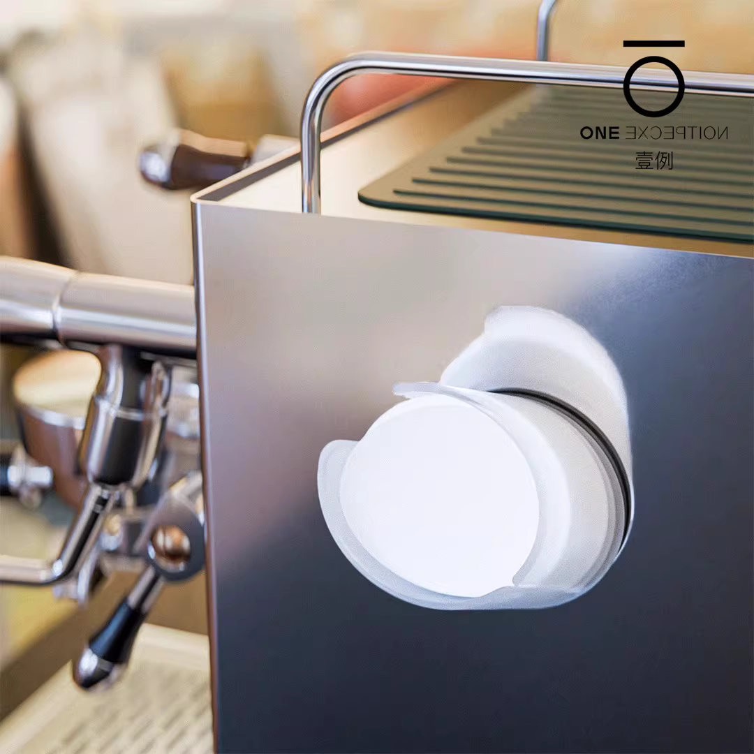 Hộp giấy lọc tròn nhỏ MADBALL dành cho tay cầm máy pha cà phê espresso, hộp đựng bột cà phê moka, giấy lọc chống bụi