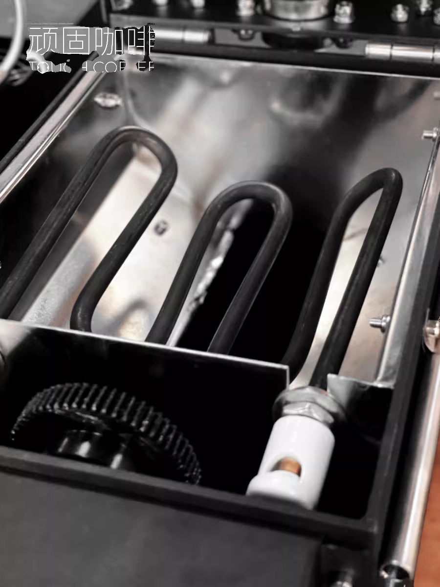 Máy rang cà phê gia đình thương mại nhỏ TANK200D, sử dụng điện, rang bằng bình nhiệt