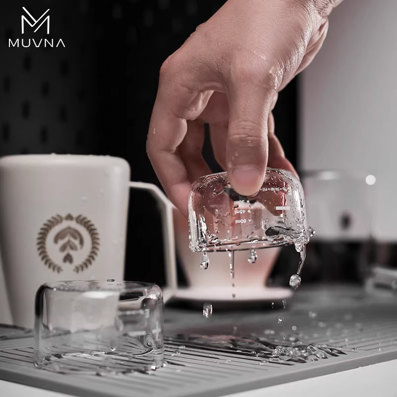 Tấm lót thoát nước MUVNA, tấm lót bàn, tấm lót cao su lọc nước, tấm cách nhiệt, tấm lót bếp, vật dụng để đồ trên mặt bếp, sản phẩm tuyệt vời