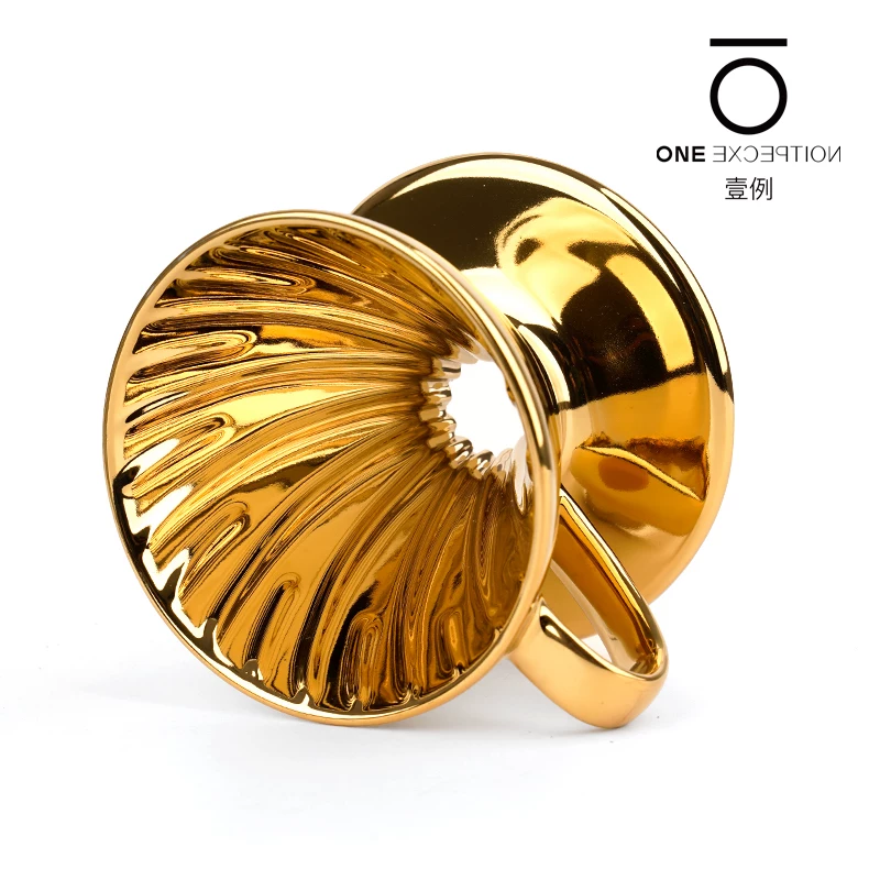 Bộ lọc cà phê thủ công bằng gốm sứ HARIO Arita của Nhật Bản màu trắng titan ngọc trai Bộ lọc hình nón V60 phiên bản giới hạn