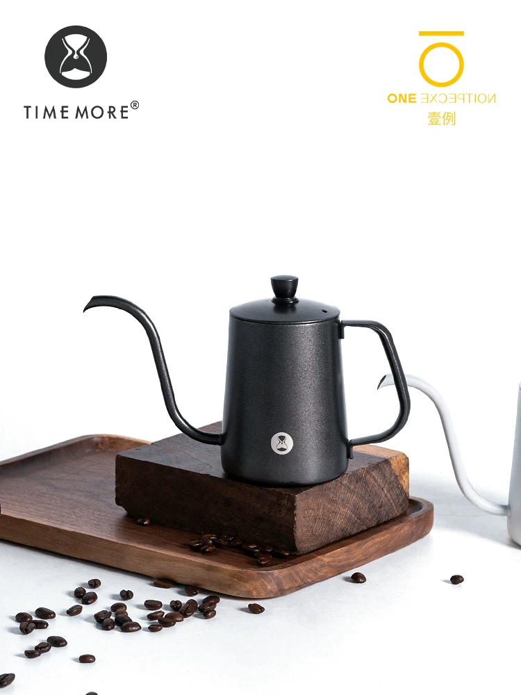 Bình pha cà phê ba tay Taimo Fish, bình pha cà phê nhỏ giọt bằng thép không gỉ, vòi dài, kiểu dáng Hero