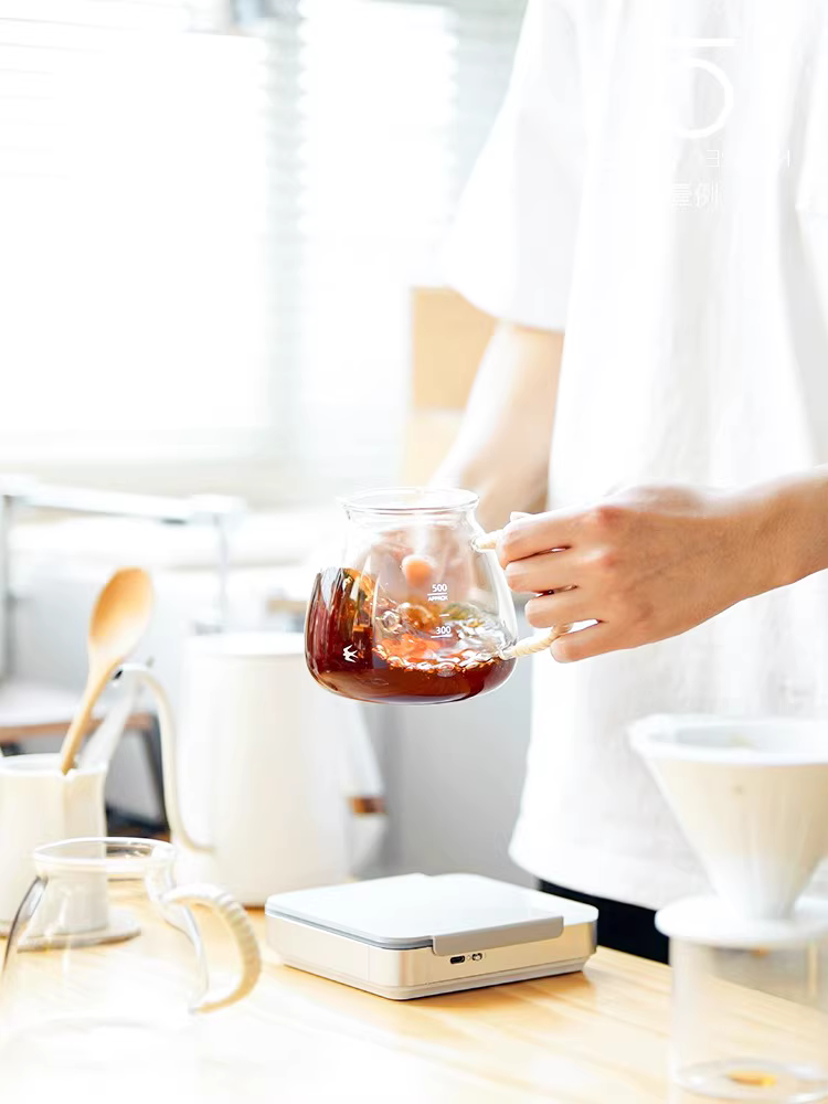 Ấm pha cà phê thủ công GSP Yan Yin của Nhật Bản, ấm chia sẻ bằng mây đan, cốc bụng lớn, ấm treo tai, ấm v60, Kalita.