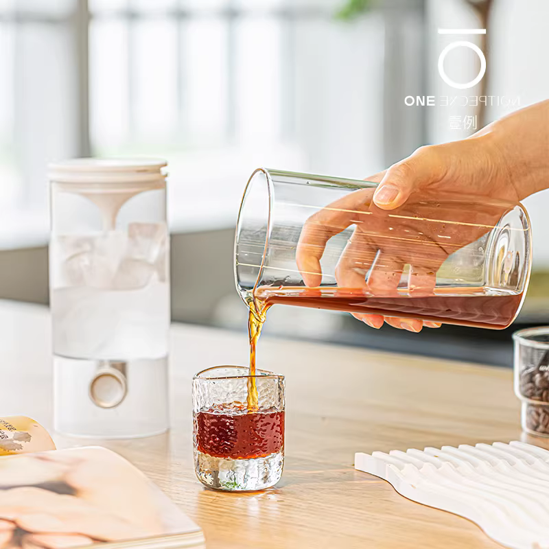 Máy pha cà phê nhỏ giọt đá Taimo Xiaopai, giữ nhiệt độ không đổi, pha cà phê thủ công bằng đá, máy lọc cà phê nhỏ giọt bằng đá, máy pha cà phê bằng đá, ấm pha trà chiết xuất nước lạnh