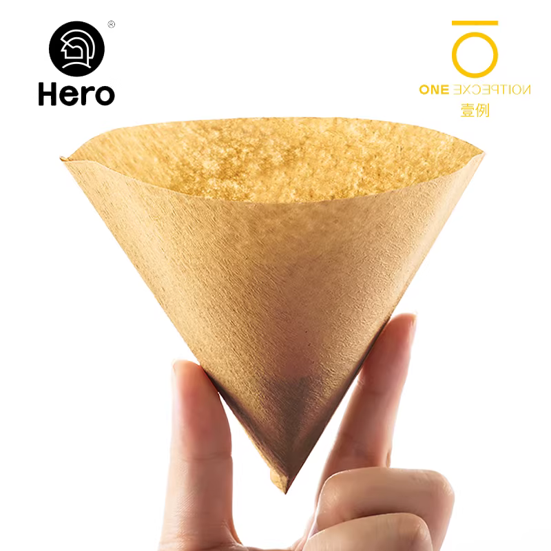 Giấy lọc cà phê Hero V60 hình nón nhập khẩu Nhật Bản, dòng pha cà phê thủ công kiểu nhỏ giọt, giấy lọc Origami Taimo