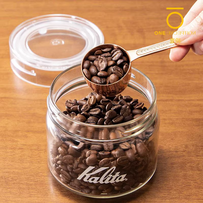 Hũ đựng cà phê Kalita Nhật Bản có nắp đậy kèm thìa, hũ đựng thực phẩm kiểu Nhật dùng để đựng trà và sữa bột, chống bụi