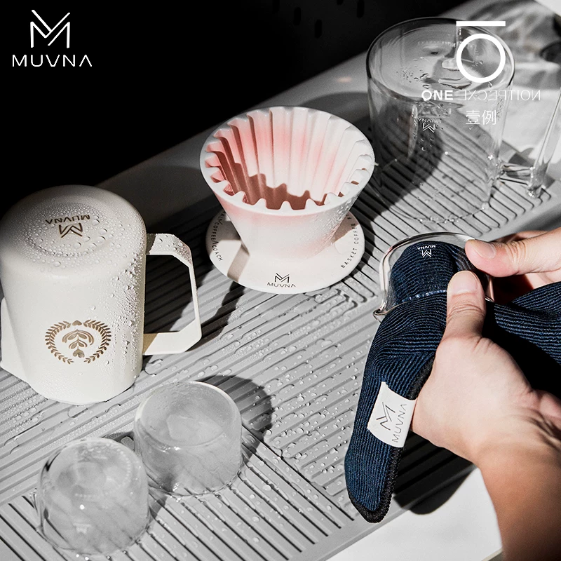 Tấm lót thoát nước MUVNA, tấm lót bàn, tấm lót cao su lọc nước, tấm cách nhiệt, tấm lót bếp, vật dụng để đồ trên mặt bếp, sản phẩm tuyệt vời