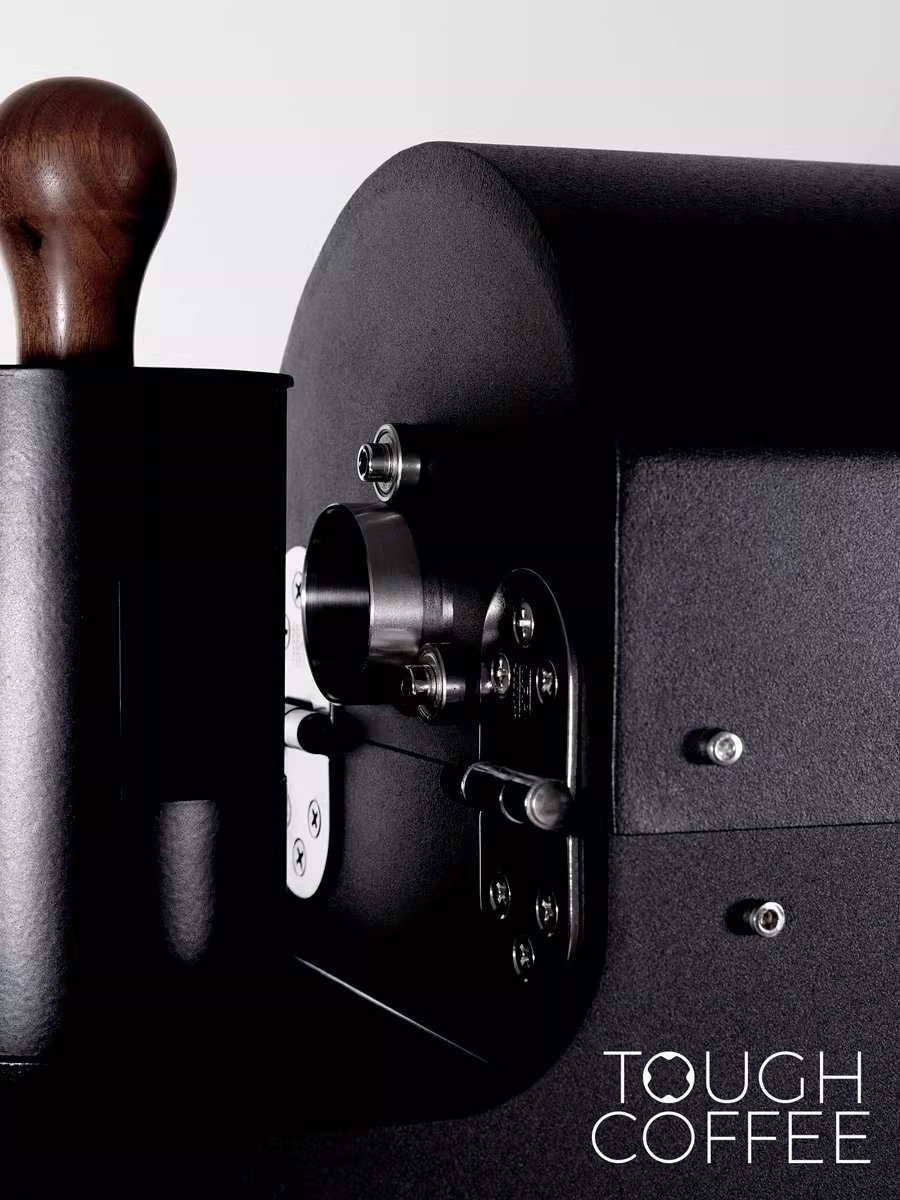 Máy rang cà phê gia đình thương mại nhỏ TANK200D, sử dụng điện, rang bằng bình nhiệt