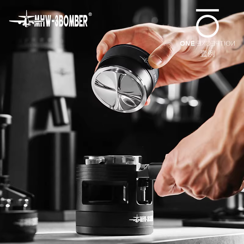 Máy ép cà phê Espresso dòng Y, bộ phân phối bột điều chỉnh không cấp độ Bomber MHW, kích thước 58mm