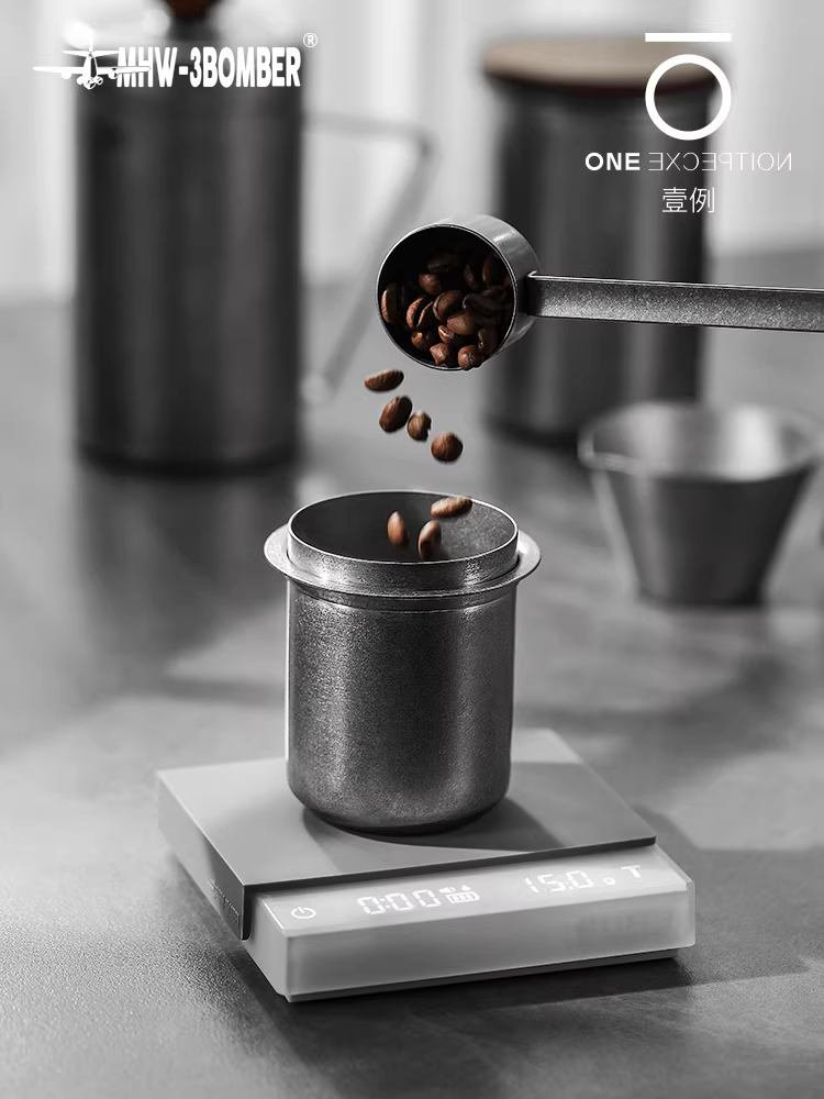 Bộ thu bã cà phê Bomber MHW, máy xay cà phê thủ công, máy xay cà phê espresso, bộ thu bã cà phê ngược, cốc giữ mùi thơm 58mm EK43