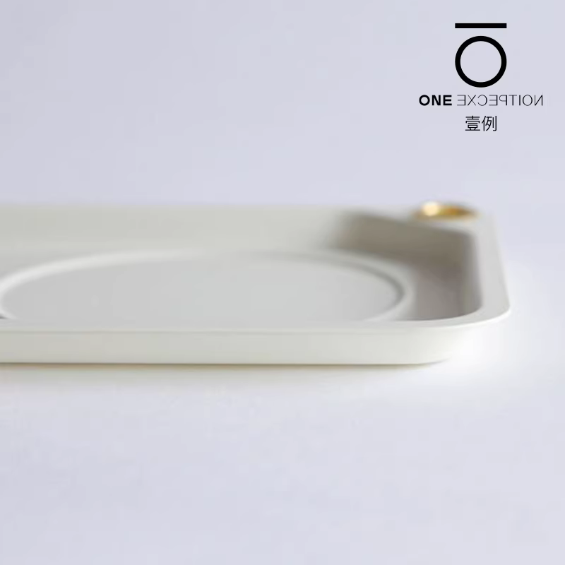 Khay cà phê Yanprint Nhật Bản GSP Khay ăn sáng hình chữ nhật Bánh mì tráng miệng Đồ ăn nhẹ Đĩa chia ngăn Dã ngoại ngoài trời