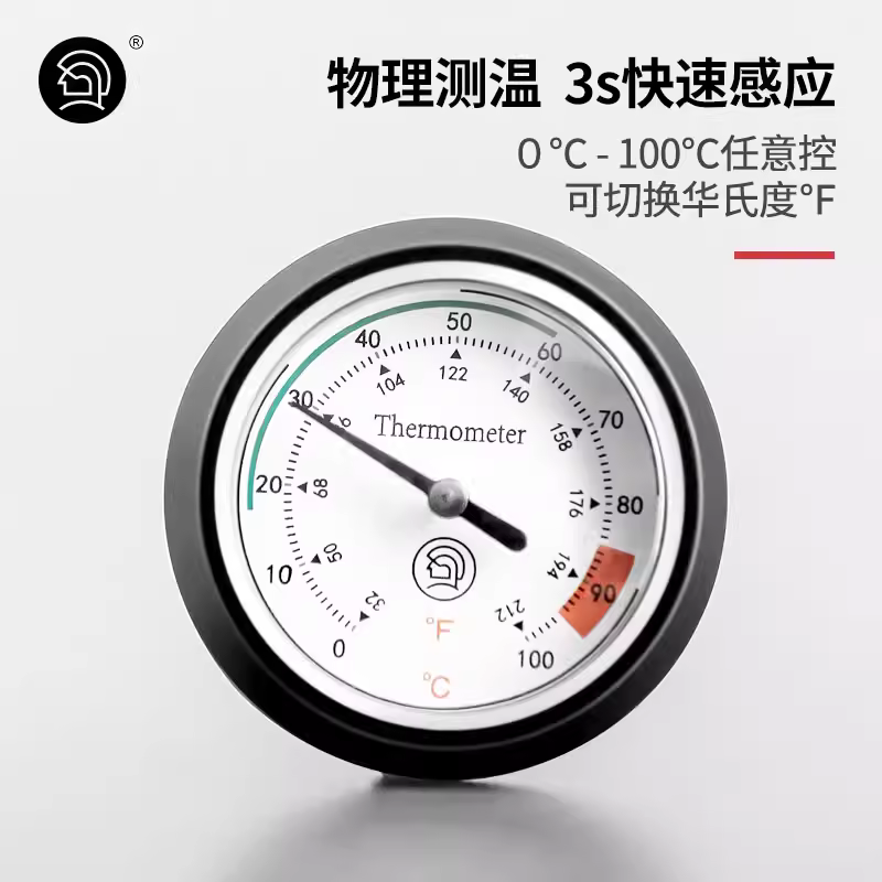 Nhiệt kế kỹ thuật số Hero dành cho cà phê espresso pha thủ công, sữa latte nghệ thuật, tạo bọt sữa, kim đo nhiệt độ điện tử, máy đo nhiệt độ chính xác