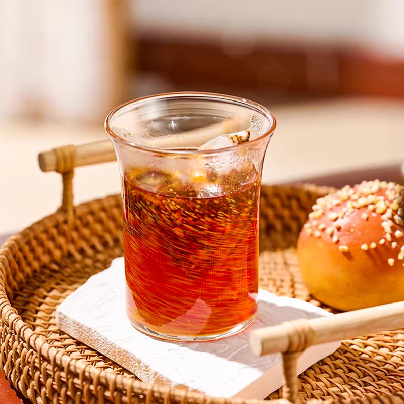 Bộ cốc cà phê thủy tinh phun cát thương hiệu chung Brewista&YearnTour, cốc nếm thử thẳng miệng