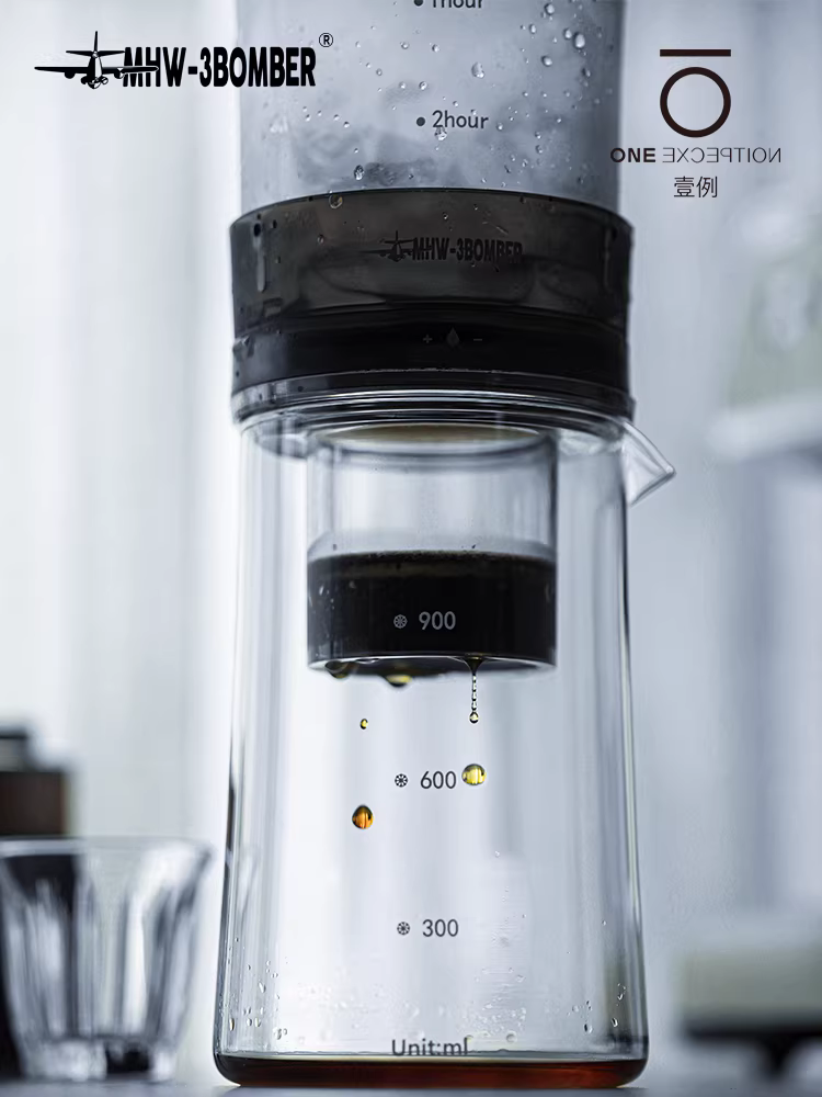 Bình pha cà phê đá MHW Bomber Ice Drip Pot Baro, bình pha cà phê lạnh thương mại, máy pha trà đá, máy pha cà phê nhỏ giọt Tingyuan