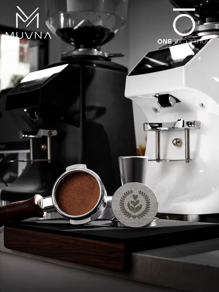 Máy pha cà phê MUVNA, hệ thống phân phối nước thứ cấp, tay cầm máy, khay đựng bột, tấm lọc sintered, lưới lọc 51/53/58mm