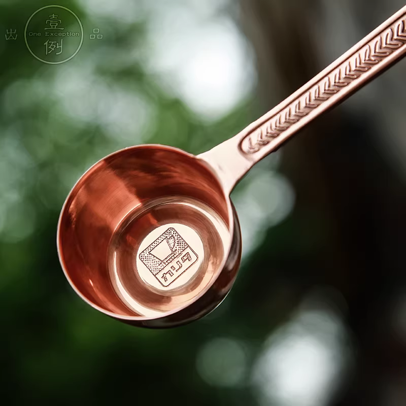 Muỗng cà phê Kalita, nhập khẩu chính hãng từ Nhật Bản, muỗng đồng cổ điển đích thực, muỗng đo bột cà phê 10g